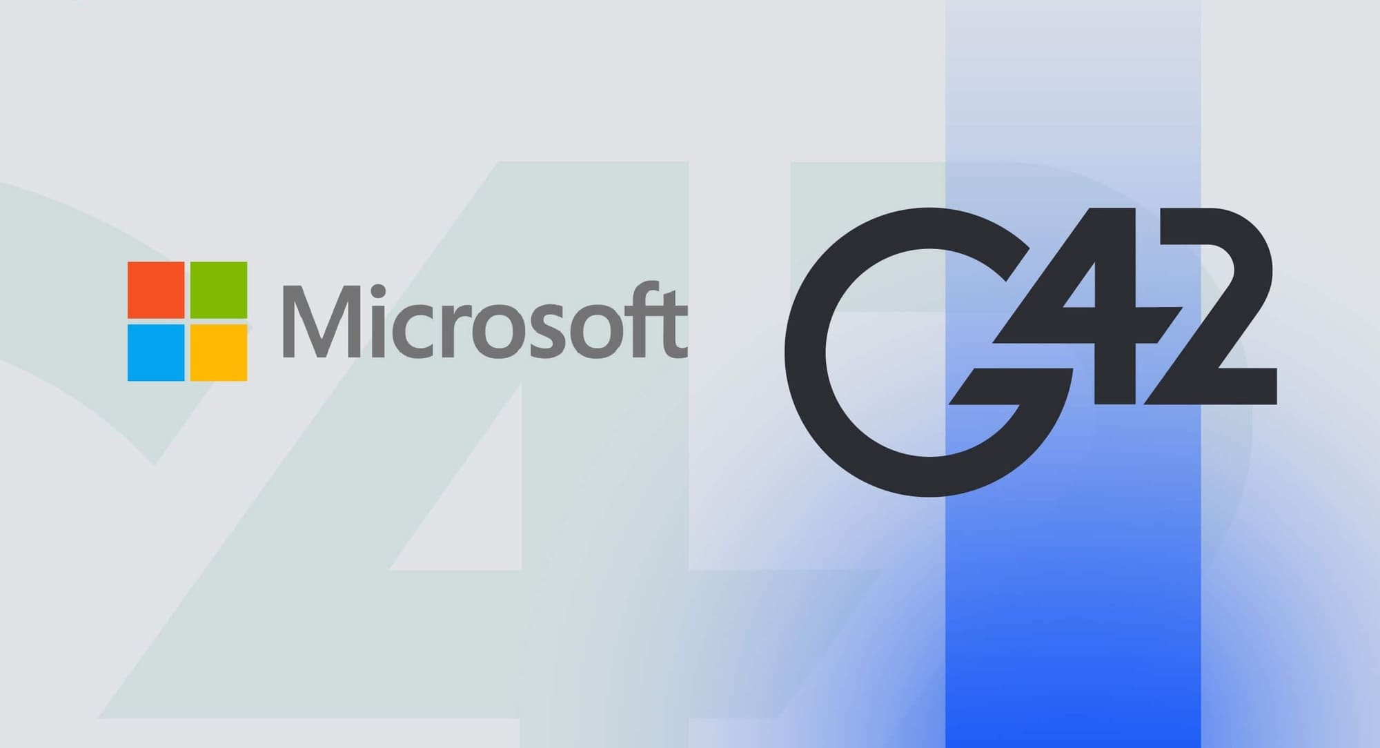 Microsoft вкладає $1,5 млрд у компанію G42 для розвитку штучного інтелекту