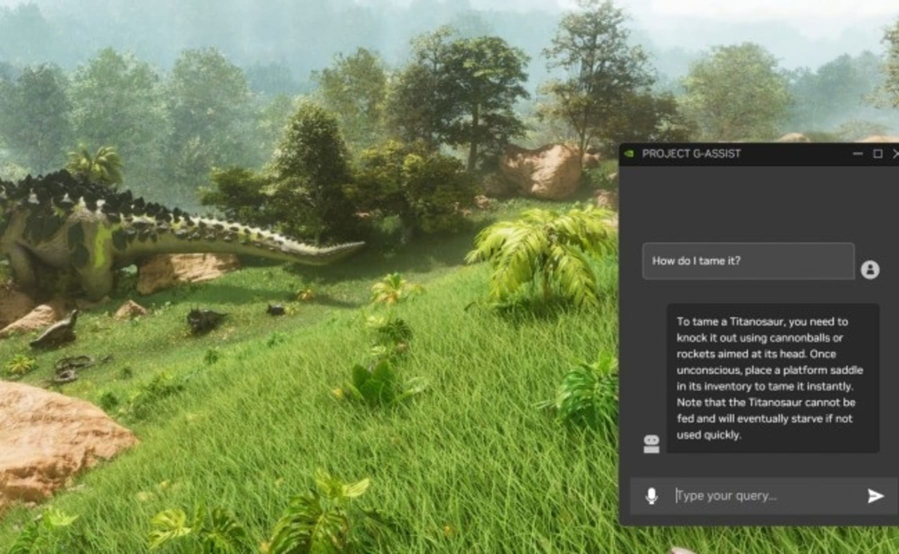 NVIDIA випустила гравцям ігрового помічника Project G-Assist зі штучним інтелектом
