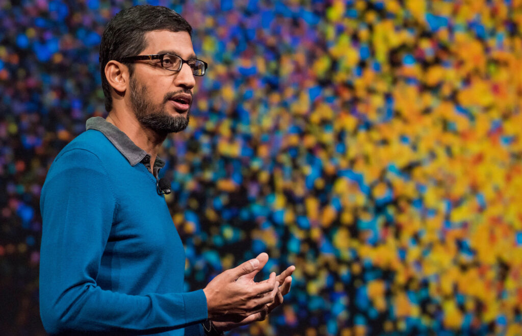 Sundar Pichai CEO Google
