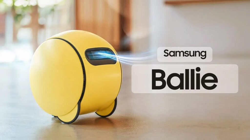 Домашній робот Ballie від компанії Samsung.