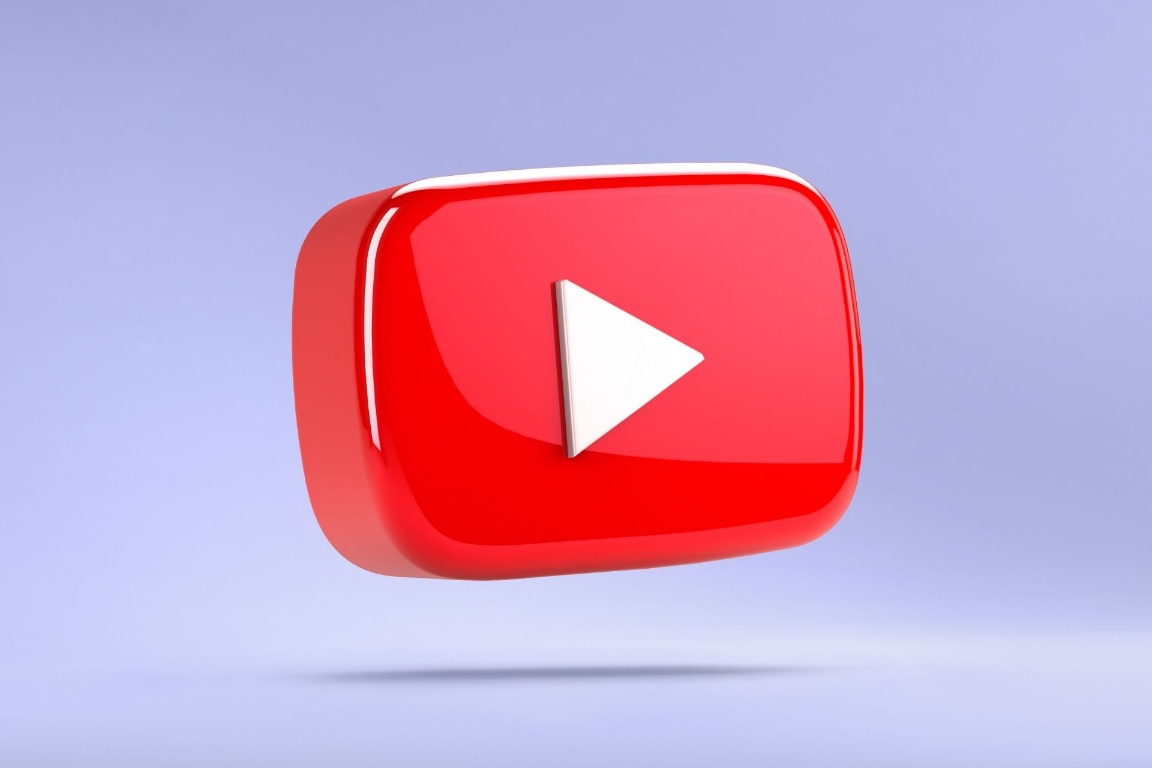 Логотип червоної кнопки YouTube