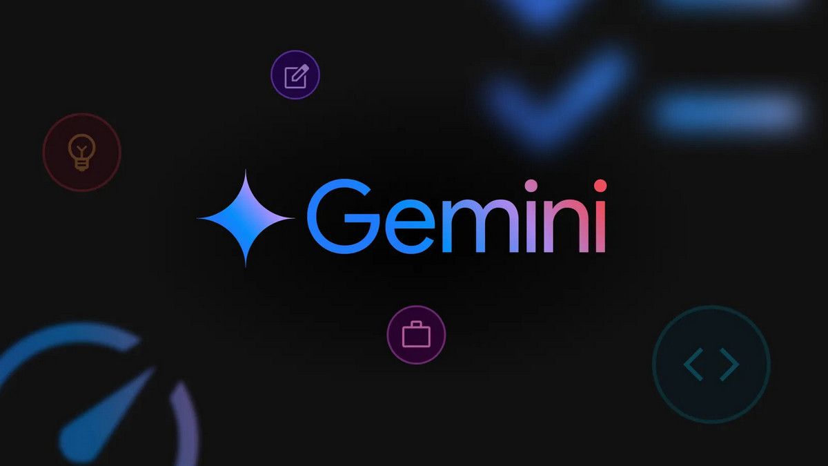 Логотип моделі штучного інтелекту Gemini відкомпанії Google.