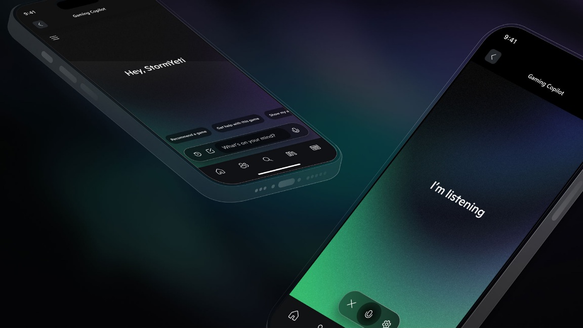 Copilot Gaming на смартфоні у додатку Xbox