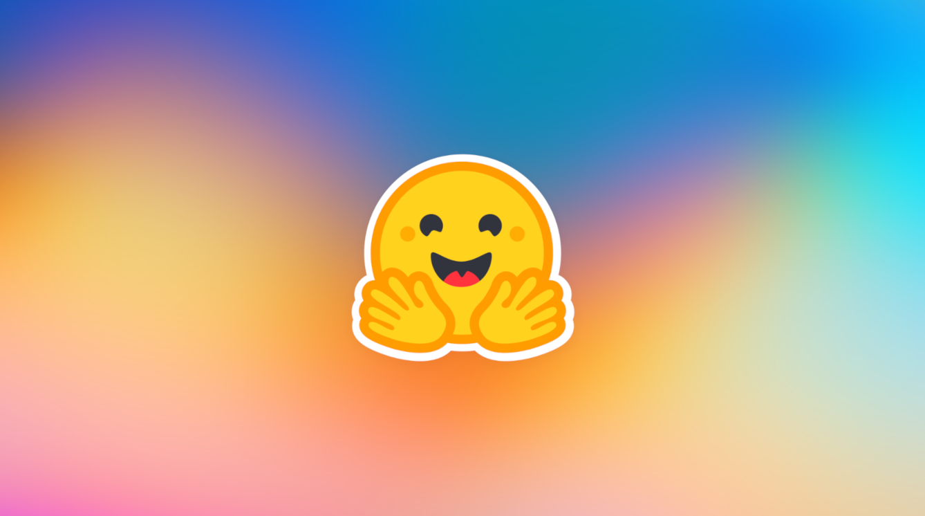 Логотип платформи із штучним інтелектом Hugging Face